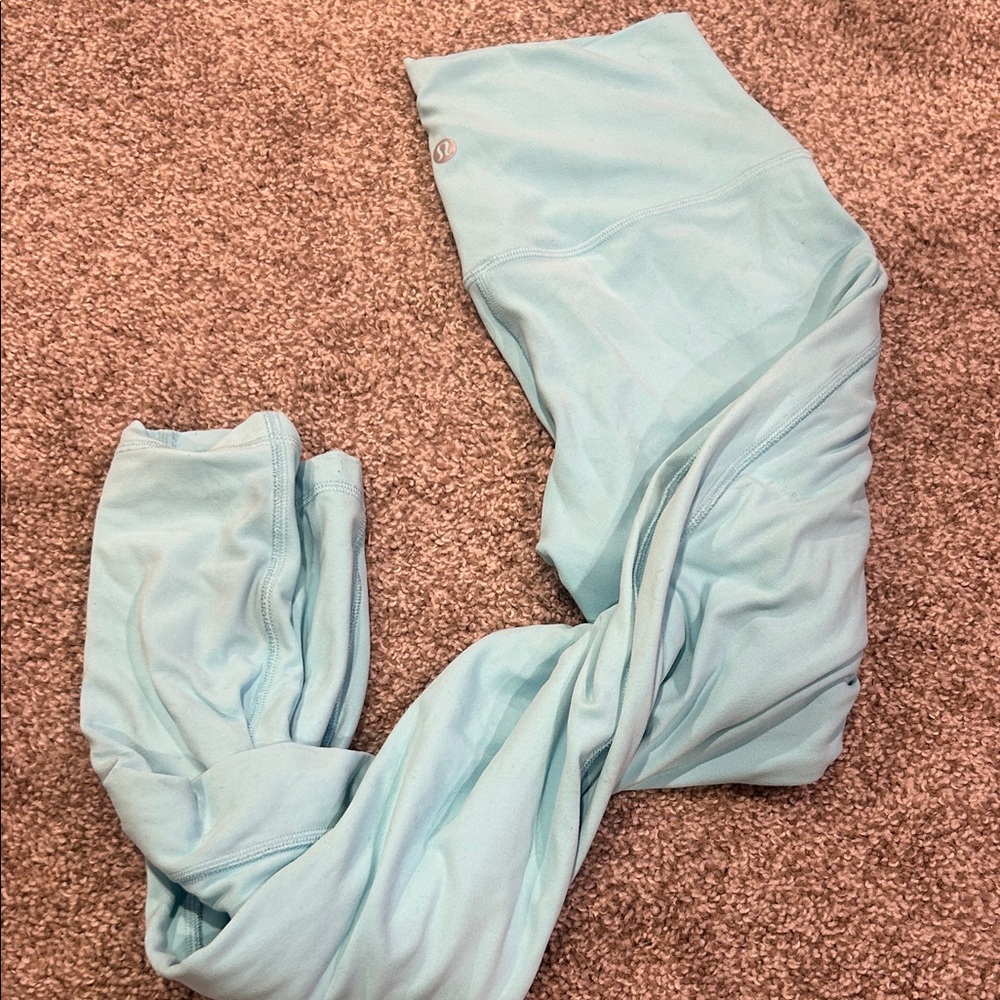 Lululemon Athletica Sky Blue Leggings